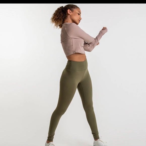 gymshark dreamy leggings khaki - www 